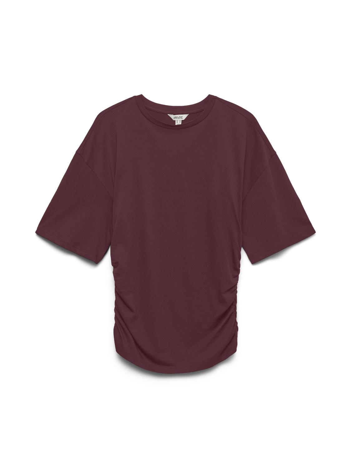 AWNAVARO T-Shirt - Tawny Port - VERO MODA & VILA Bergvik